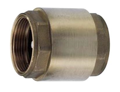 20400600007 Messing veerbelaste terugslagklep met 1 1/2" binnendraad 16b