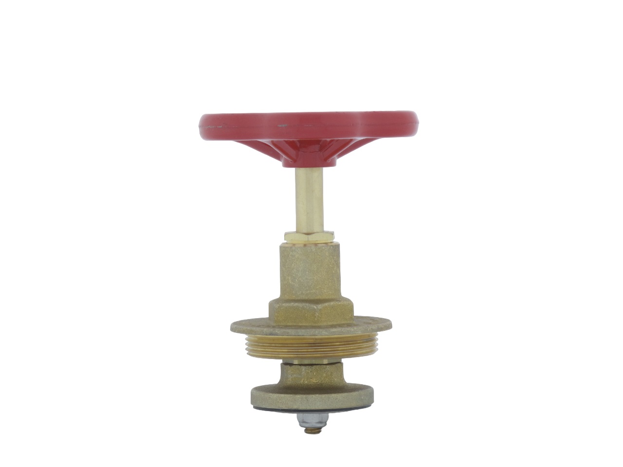 44220000030 Messing spindel t.b.v. 2" schuine brandkraan