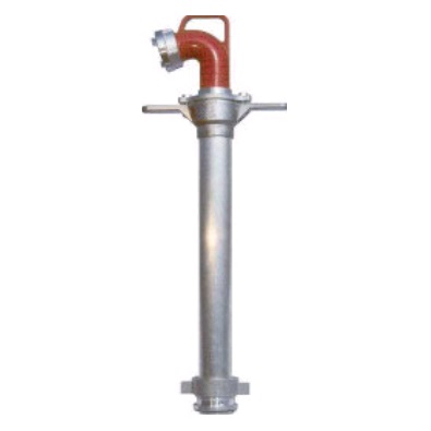 45100900010 Standpijp DN80 1x uitlaat 2½" bui.dr. zonder afsluiter