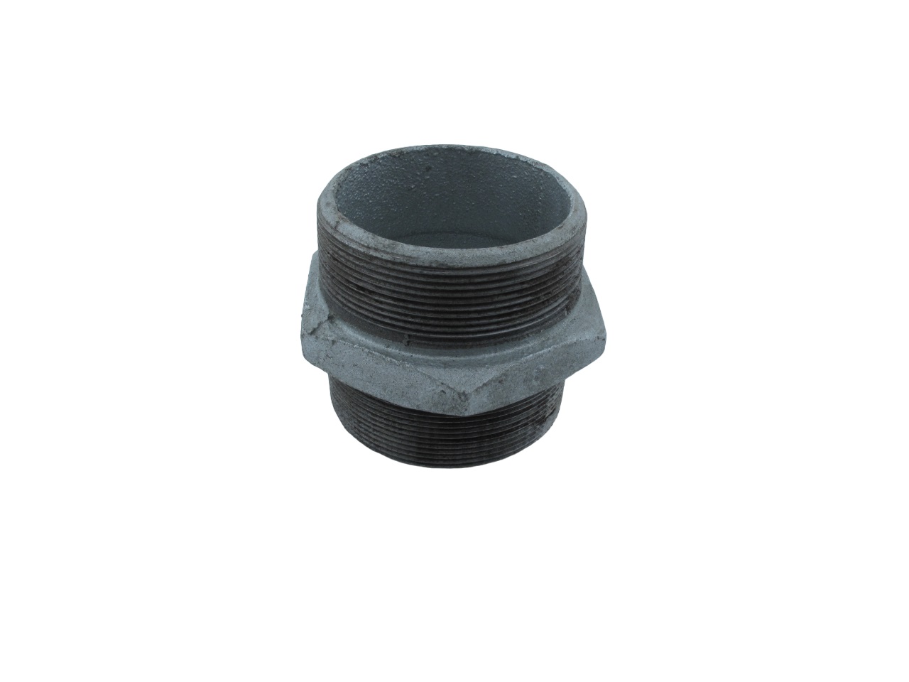 55022801111 Dubbele nippel Nr. 280 2x 3" bui.dr. gegalvaniseerd