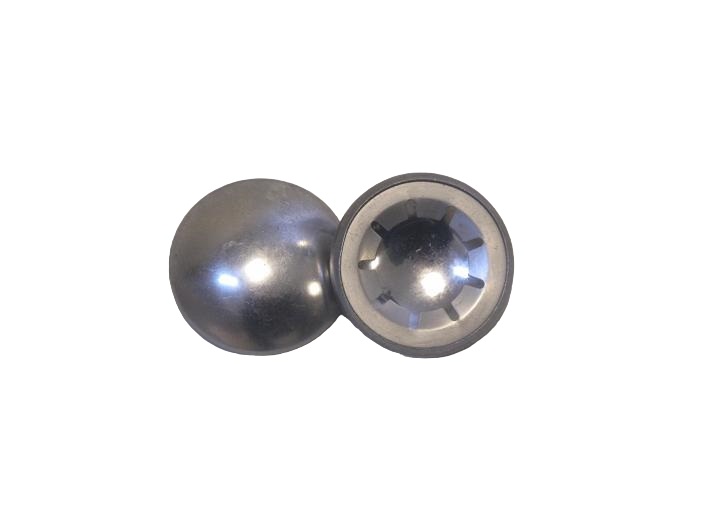 90010300010 Starlock snelbevestiging met RVS-look afsluitkap